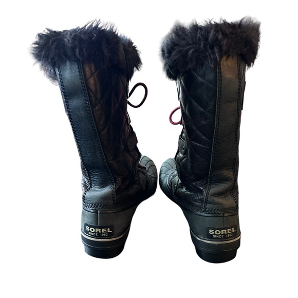 Sorel Tofino II Black Lace Up Waterproof Slip Resistant Women's Boot Size 10 - Picture 9 of 10